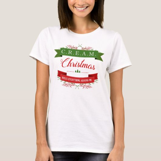 Kerstmis beslist alles rond me! ROOM T-shirt (Voorkant)