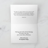 Kerstmis: BEST GIFT EVER Red Pink Stars Feestdagen Kaart (Binnen)