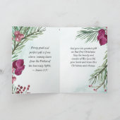 Kerstmis Beste cadeautje ooit  boom Feestdagen Kaart (Binnen)