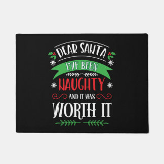Kerstmis Beste Kerstman I_ve Been Naughty Grappige Deurmat