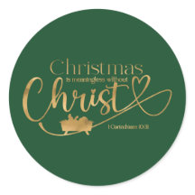 KERSTMIS BETEKENISLOOS ZONDER CHRISTUS