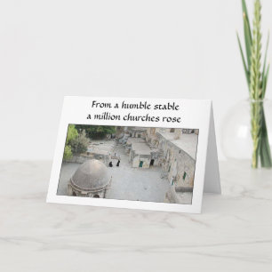 Kerstmis (Bethlehem) Feestdagen Kaart