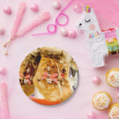 Kerstmis bezorging van Santa Papieren Bordje (Feest)