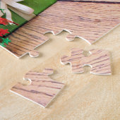 Kerstmis - Bichon Frise - Daisy Legpuzzel (Zijkant)