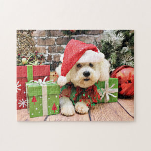 Kerstmis - Bichon Frise - Daisy Legpuzzel