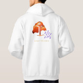 Kerstmis Bidden Hoodie (Achterkant)