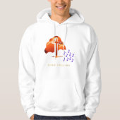Kerstmis Bidden Hoodie (Voorkant)