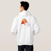 Kerstmis Bidden Hoodie (Achterkant volledig)