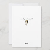 Kerstmis Biden Kaart (Achterkant)