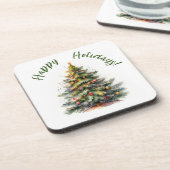 Kerstmis Bier Onderzetter (Linkerzijde)