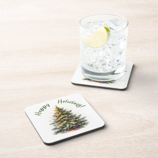 Kerstmis Bier Onderzetter (Rechterzijde)