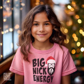 Kerstmis Big Nick Energie T-shirt