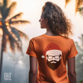 Kerstmis Big Nick Santa Klassieker T-shirt