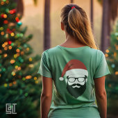 Kerstmis Big Nick Santa Klassieker T-shirt