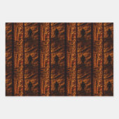 Kerstmis Bigfoot Sasquatch Kerstmis Inpakpapier Vel (Voorkant 2)