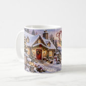 Kerstmis bij de Cottage Mok (Voorkant links)