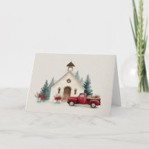 Kerstmis bij de kapel