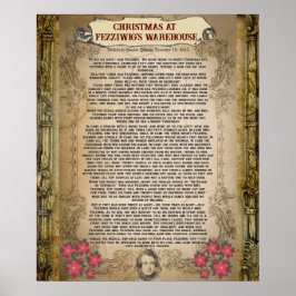 Kerstmis bij Fezzwig's Warehouse Christmas Carol | Poster