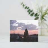 Kerstmis bij het Indische Strand van Rotsen, Feestdagenkaart (Staand voorkant)