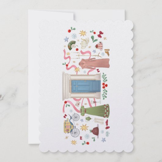 Kerstmis bij Randalls Flat Kerstkaart (Voorkant)