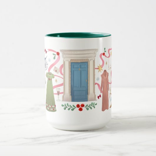 Kerstmis bij Randalls (Hunter Green 15oz) Mok (Midden)