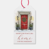 Kerstmis bij Red Door Vastgoed Cadeaulabel (Voorkant)