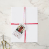 Kerstmis bij Red Door Vastgoed Cadeaulabel (Met Touw)