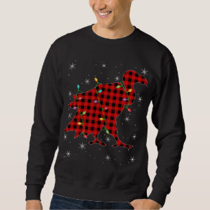 Kerstmis bijpassende familie Buffalo Plaid Vulture Trui