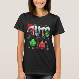 Kerstmis bijpassende paar familie kastanjes 2 t-shirt