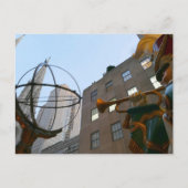 Kerstmis - binnenplaats van het internationale geb briefkaart (Voorkant)