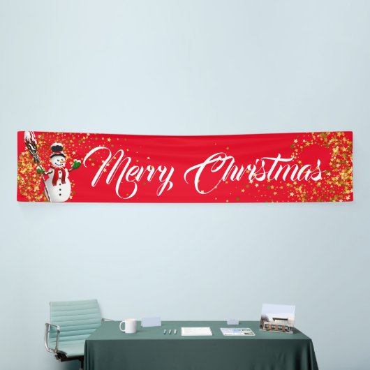 Kerstmis binnenshuis spandoek (Beurs)