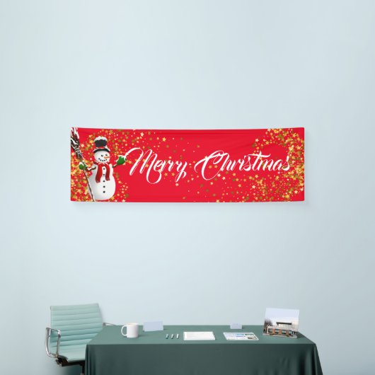Kerstmis binnenshuis spandoek (Beurs)