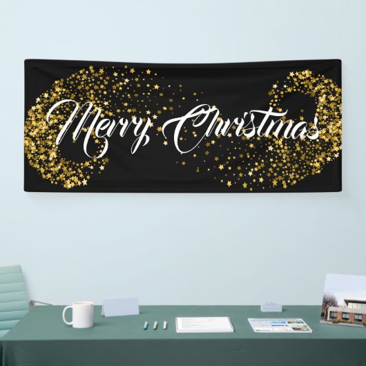 Kerstmis binnenshuis spandoek (Beurs)
