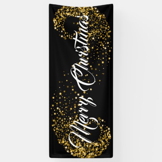 Kerstmis binnenshuis spandoek (Verticaal)