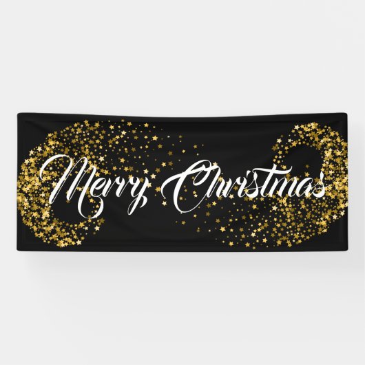 Kerstmis binnenshuis spandoek (Horizontaal)