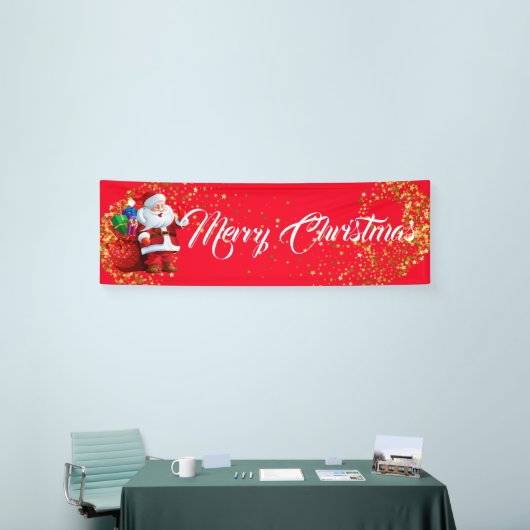 Kerstmis binnenshuis spandoek (Beurs)