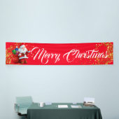 Kerstmis binnenshuis spandoek (Beurs)