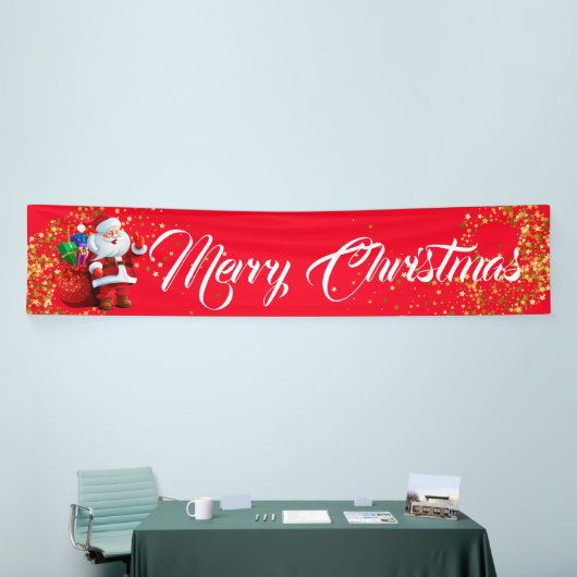 Kerstmis binnenshuis spandoek (Beurs)