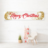 Kerstmis binnenshuis spandoek (Insitu)