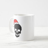 Kerstmis Black Koffiemok (Voorkant links)