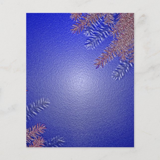 Kerstmis Blauw II (Voorkant)