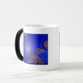 Kerstmis: Blauw III Magische Mok (Voorkant links)
