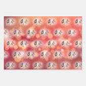 Kerstmis Blenheim Cavalier King Charles Spaniel Inpakpapier Vel (Voorkant)