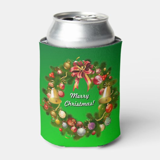 kerstmis blikjeskoeler (Blikje Voorkant)