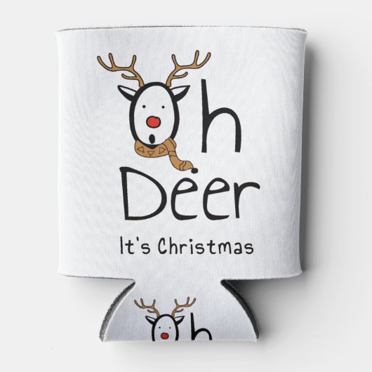 Kerstmis Blikjeskoeler (Voorkant)