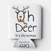 Kerstmis Blikjeskoeler (Achterkant)