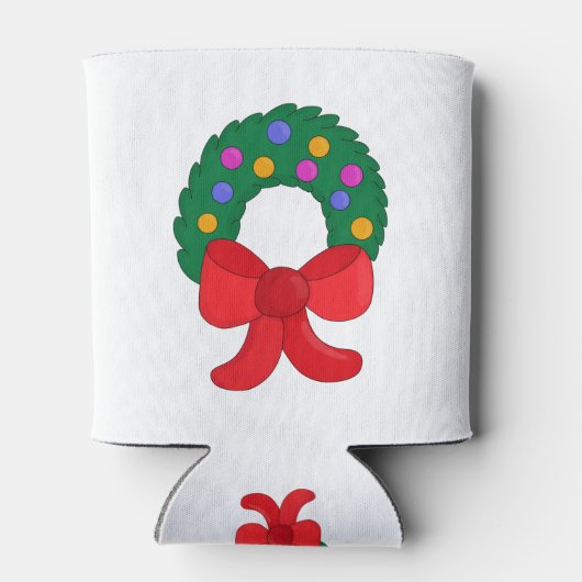 Kerstmis Blikjeskoeler (Achterkant)