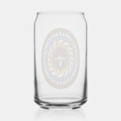 Kerstmis Blikvorm Glas (Achterkant)