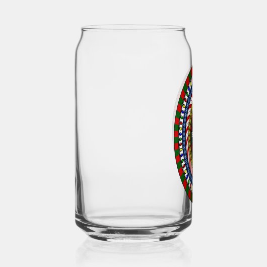 Kerstmis Blikvorm Glas (Rechts)