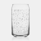 Kerstmis Blikvorm Glas (Voorkant)